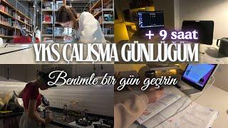 YKS DERS ÇALIŞMA GÜNLÜĞÜM 11  | VERİMLİ BİR GÜN GEÇİRELİM ! | +9 saat