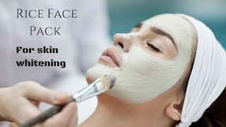 Rice Skin Whitening Face Packs To Get Fair Skin