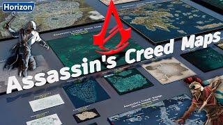 Assassin's Creed : Maps Size Comparison | + AC-Shadows