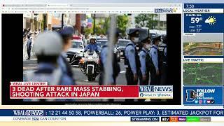 3 Dead after Mass Stabbing; Shooting attack in Japan