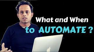 QnA Friday 25 - When to do Automation Testing ? 