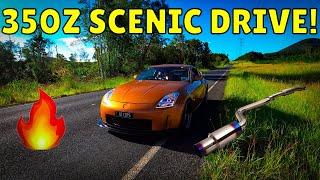 Nissan 350z Awesome Scenic Drive! (VLOG #6)