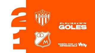 Junior vs. Millonarios (goles) | Liga BetPlay Dimayor 2024-1 | Cuadrangulares - Fecha 1