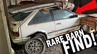 MEGA BARN FIND; Mazda 323 4X4 Turbo *RARE CARS*  Part 1