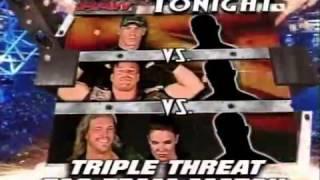 WWE Raw (3-7-06) Match Card