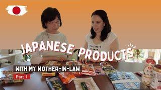 My Japanese mother in law teaching me the Japanese ingredients - Learn with me Part 1