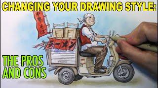 Changing Your Drawing Style: The Pros & Cons