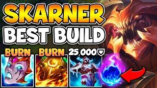 The Absolute BEST build for new Reworked Skarner (LIANDRYS IS BROKEN ON HIM?!)