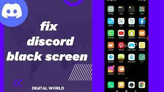 How To fix Black Screen on Discord app 2023