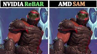 NVIDIA Resizable Bar vs AMD SAM | 4K, Ultrawide, 1440P, 1080P |