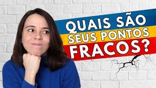 COMO RESPONDER QUAIS SÃO SEUS PONTOS FRACOS NA ENTREVISTA DE EMPREGO | CONFIRA 3 EXEMPLOS