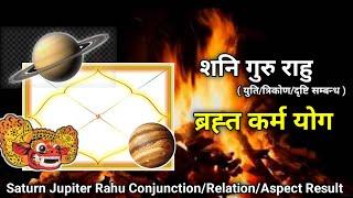 Shani Guru Rahu Brihat Karam Yog | शनि गुरु राहु ब्रह्त कर्म योग