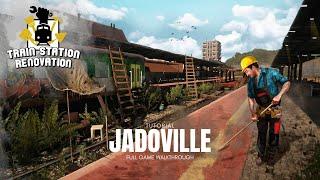 Train Station Renovation Full Game Walkthrough - No Commentary, No Music, ASMR - Tutorial, Jadoville