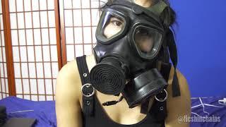 Gas Mask M40-A1 with Voice Amplifier - Vlog ASMR