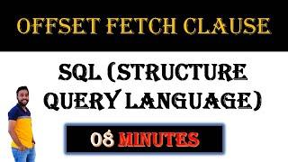 SQL - Offeset and Fetch Clause