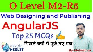 AngularJS MCQs in Web designing and publishing || O Level M2-R5 MCQs ️️️