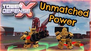 Golden Juggernaut, unmatched power...(TDX Tower Showcase)