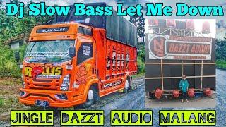 DJ SLOW BASS - LET ME DOWN - JINGLE DAZZT AUDIO PERFORMANCE FEAT ROLLIS