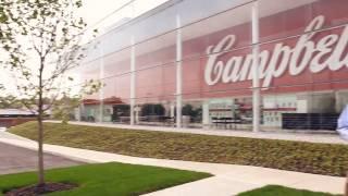 Campbell Soup new Employee HQ Bldg - walk-thru tour