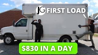 HOW TO MAKE $830 WITH A BOX TRUCK | How To Make Money With A Box Truck