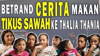 THALIA & THANIA SHOCK BETRAND MAKAN TIKUS SAWAH⁉️| THE ONSU FAMILY