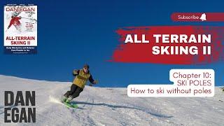 #10 Correct ski posture: HOW TO SKI WITHOUT SKI POLES