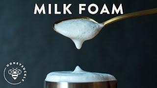 How to Foam Milk for a Latte 3 Ways - COFFEE BREAK SERIES | HONEYSUCKLE