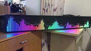 AS1000 full-color music spectrum display