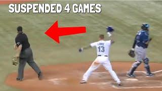 MLB Ejections That Lead to Suspensions
