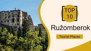 Top 10 Best Tourist Places to Visit in Ružomberok | Slovakia - English