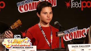 Zach Callison Raps Cookie Cat - New York Comic Con 2014 | Steven Universe | Cartoon Network