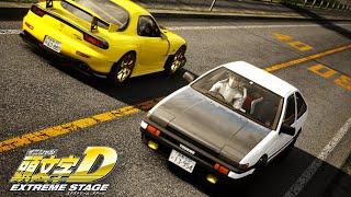 Initial D Extreme Stage Opening Remake in Assetto Corsa | 1K Special