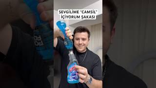 Semih Varol | SEVGİLİME CAMSİL İÇİYORUM ŞAKASI | #semihvarol #shorts #reklamdegil