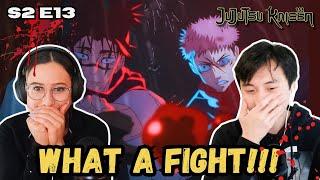INCREDIBLE FIGHT Choso vs. Yuji | Jujutsu Kaisen S2 EP 13 REACTION | "Red Scale"
