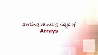 PHP  Day 5 sorting Arrays