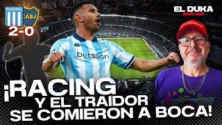 ¡RACING Y EL TRAIDOR SE COMIERON A BOCA! - Racing vs. Boca (2-0) - ELDUKA