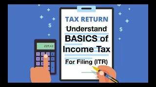 What is Income Tax | 5 Heads of Income | Concept of Exception & deductions for ITR filing | Examples