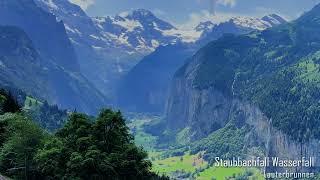 Staubbachfall Wasserfall Lauterbrunnen