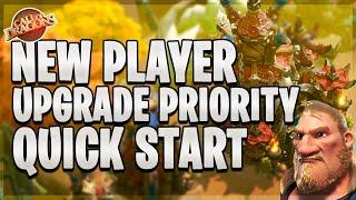 Quick Start Guide Upgrade Priority for Call of Dragons [ Tips for New Players]