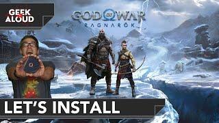 Let's Install - God of War Ragnarok [Playstation 4]