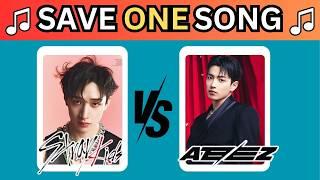 SAVE 1 SONG: STRAY KIDS vs ATEEZ  [KPOP QUIZ GAME]