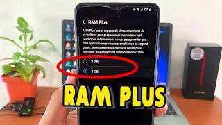 Que es la RAM PLUS y como se activa en SAMSUNG, 4GB 6GB 8GB 