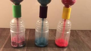 DIY Sand Timer | Recycle Plastic Bottles | Vortex Bottle Connector | eva dc