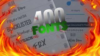 400+ Fonts Pack For Pixellab Zip file || Font Pack || VTYC || 2021 ||#fonts #editing #android