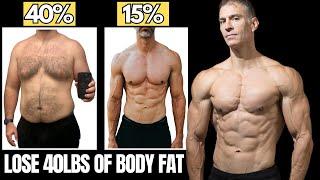 Steps To Lose 40LBS | 40% Body Fat to 15% Body Fat