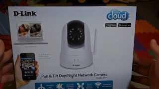 D-Link DCS-5020L Wireless IP Camera Unboxing