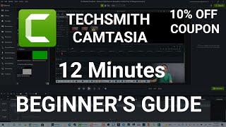 TechSmith Camtasia Tutorial in 12 Minutes - Designed For Beginners