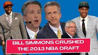 Bill Simmons Absolutely Crushed The 2013 NBA Draft