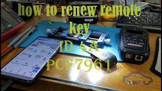 renault dacia remote renew id 4a unlock by keydiy x2