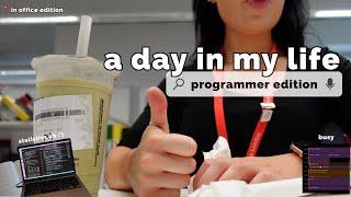 coding vlog • IN OFFICE edition, my keyboard collection, meetings + bugs ⋆˚ [ep1]